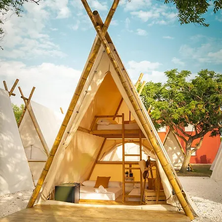 Kampaoh Kamp alanı El Palmar (Andalucia)